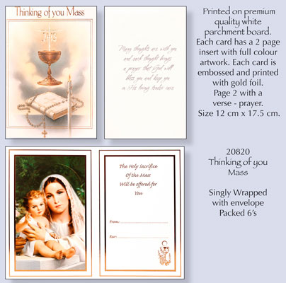 Mass Card - Thinking of You 528492