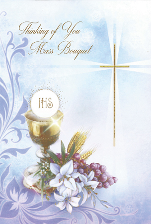 Mass Card - Thinking of You Mass Bouquet 535624