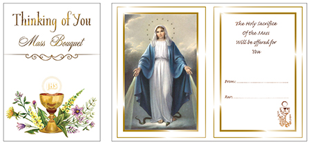 Mass Card - Thinking of You Mass Bouquet 536107