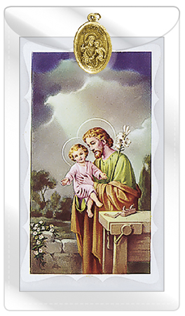 Medal & Leaflet - ST JOSEPH 523865