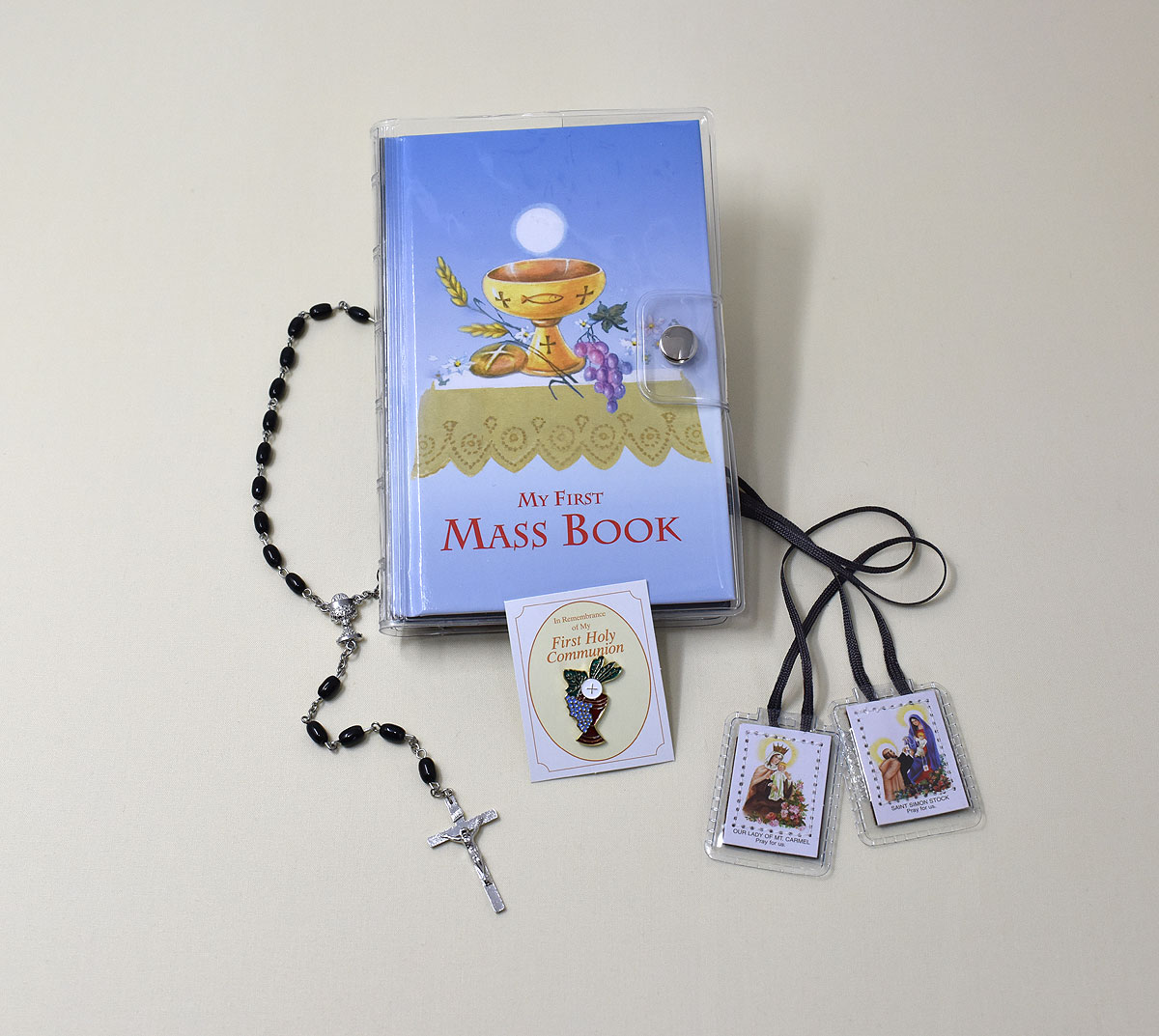 First Mass Book (My First Eucharist) Vinyl Set