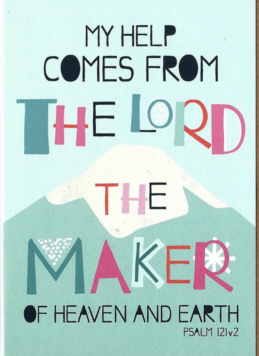 Blank Card-My Help Comes from the Lord... 537297