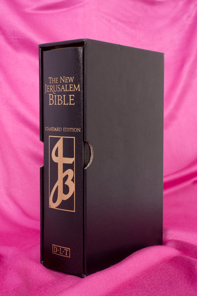 New Jerusalem Bible Standard Edition Black Leather Bible