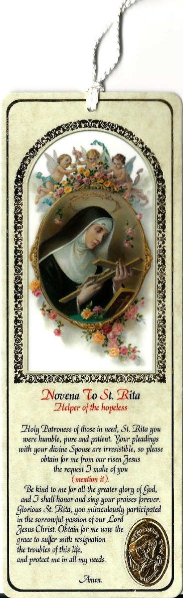 Bookmark - Novena to St Rita 86117
