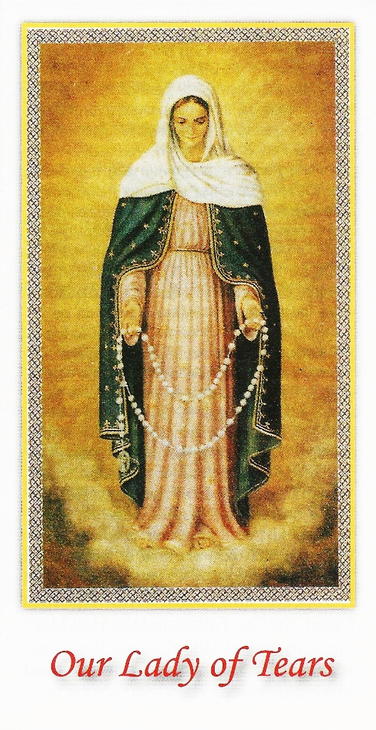 Our Lady of Tears Leaflet