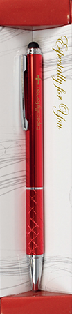 Pen with Cross - Red 537595