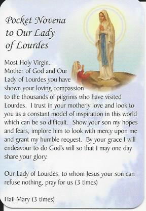 Pocket Novena - Our Lady of Lourdes