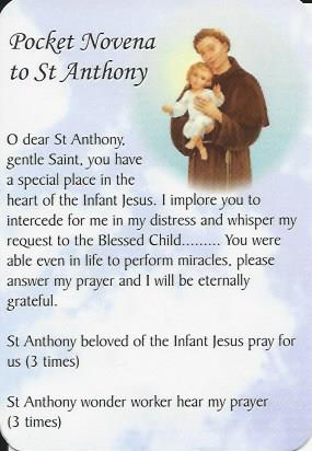 Pocket Novena - St Anthony