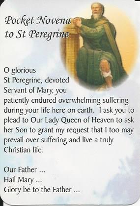 Pocket Novena - St Peregrine