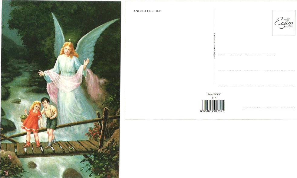 Post Card - The Guardian Angel