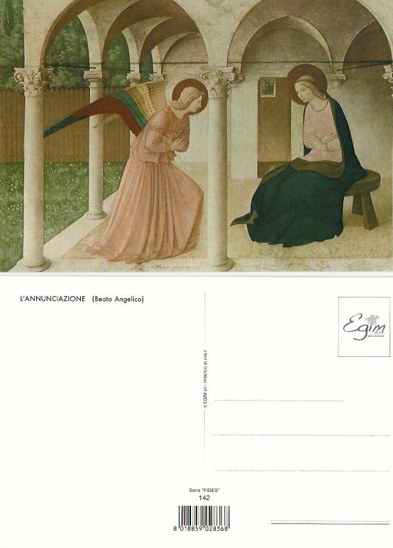 Post Card - The Annunciation
