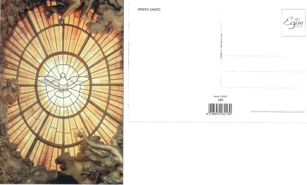 Post Card - The Descent of the Holy Spirit