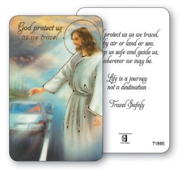 Prayer Card - God Protect Us As We Travel