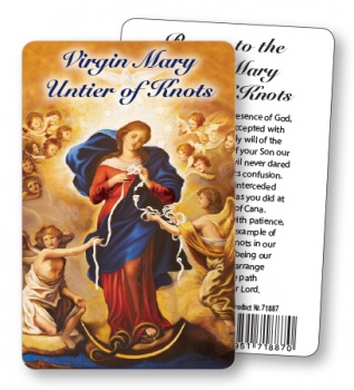 Prayer Card - Our Lady Untier of Knots - CBC 71887
