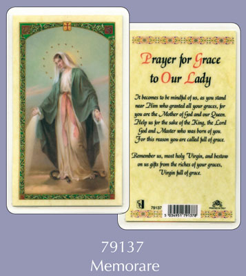 Prayer Card - Prayer for Grace to Our Lady 536118
