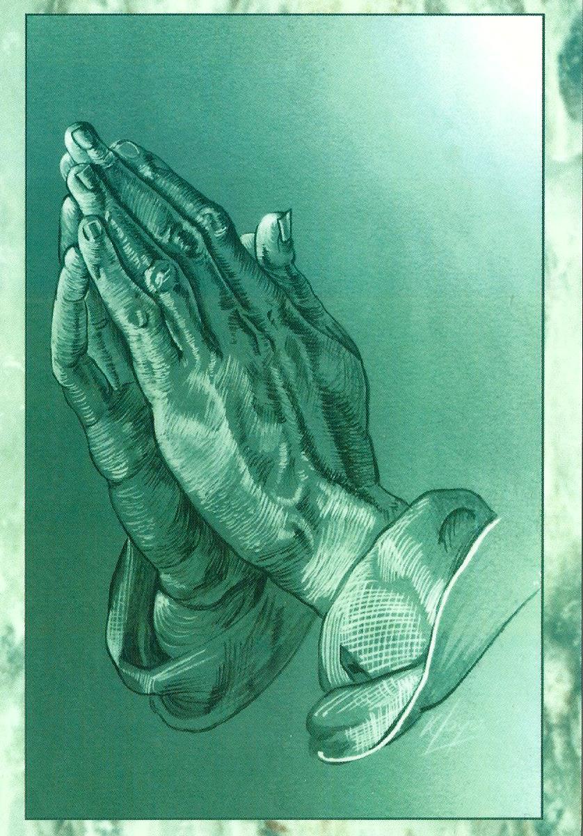 Blank Card - Praying Hands 528872