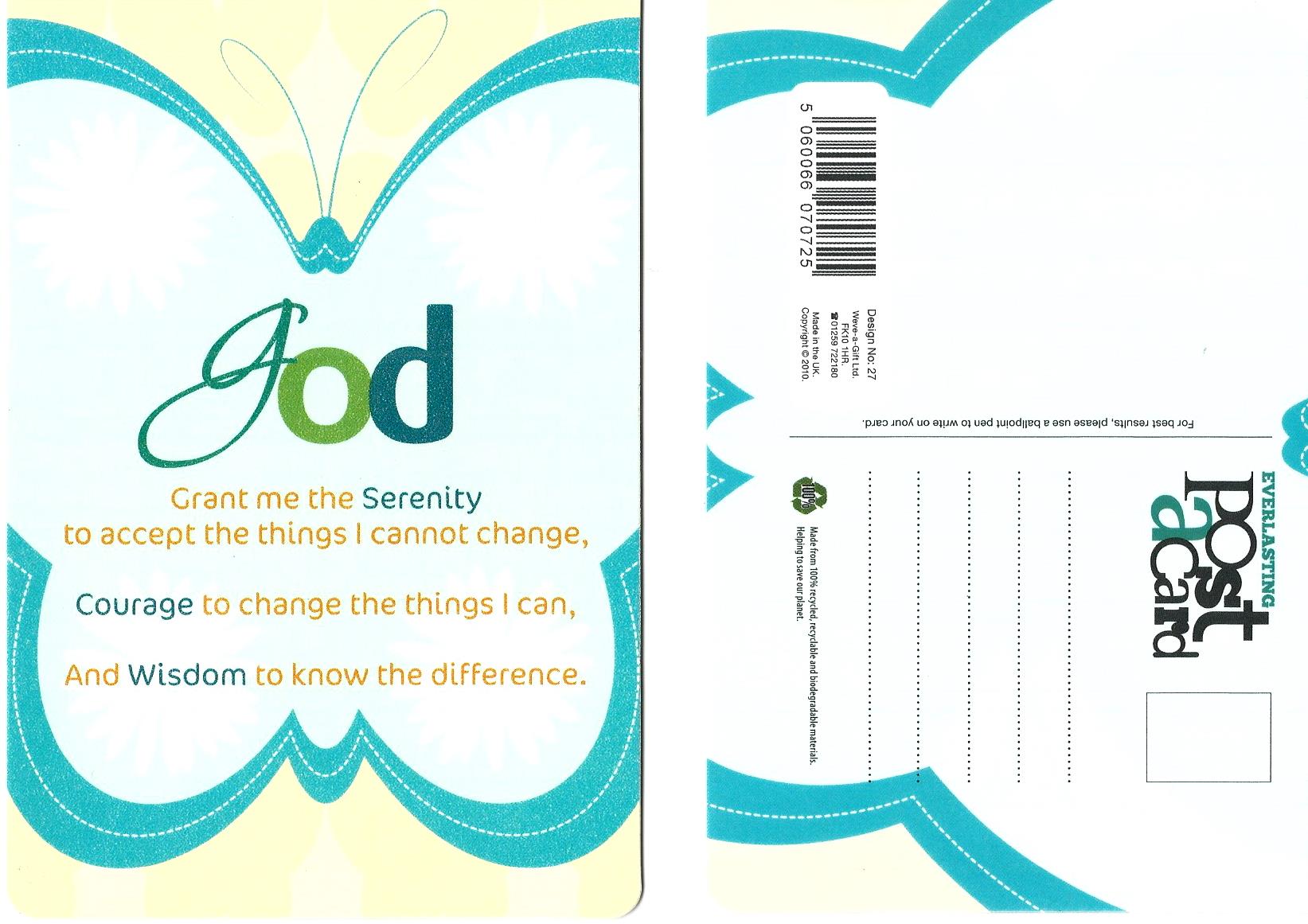 Serenity - Post-a-Card 101891