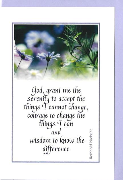 God, Grant Me the Serenity... 535497