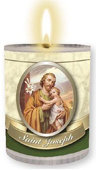 St. Joseph Votive Candle