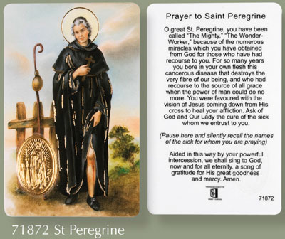 Prayer Card - St Peregrine 534197