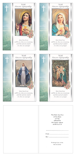 Mass Card - With Sincere Sympathy 526031