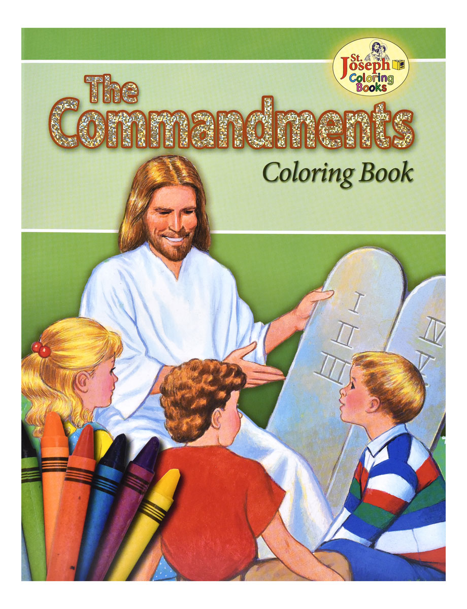 The Commandments : Coloring Book 