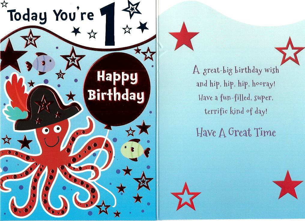 Today You're 1 Happy Birthday 531702