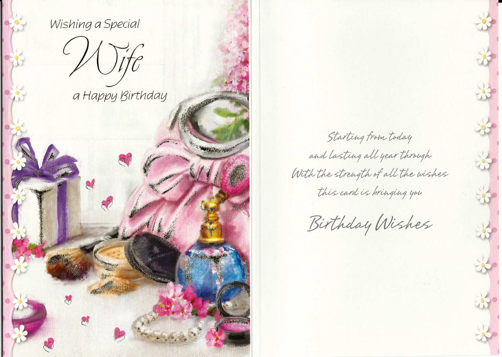 Wishing a Special Wife a Happy Birthday 537805 