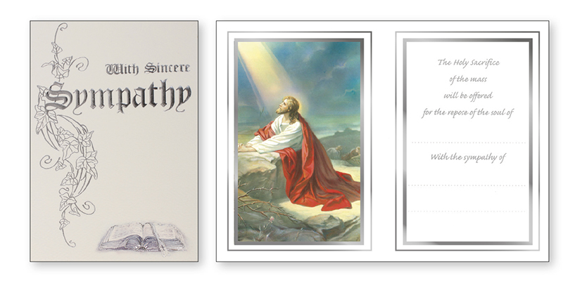 Mass Card: With Sincere Sympathy 528481