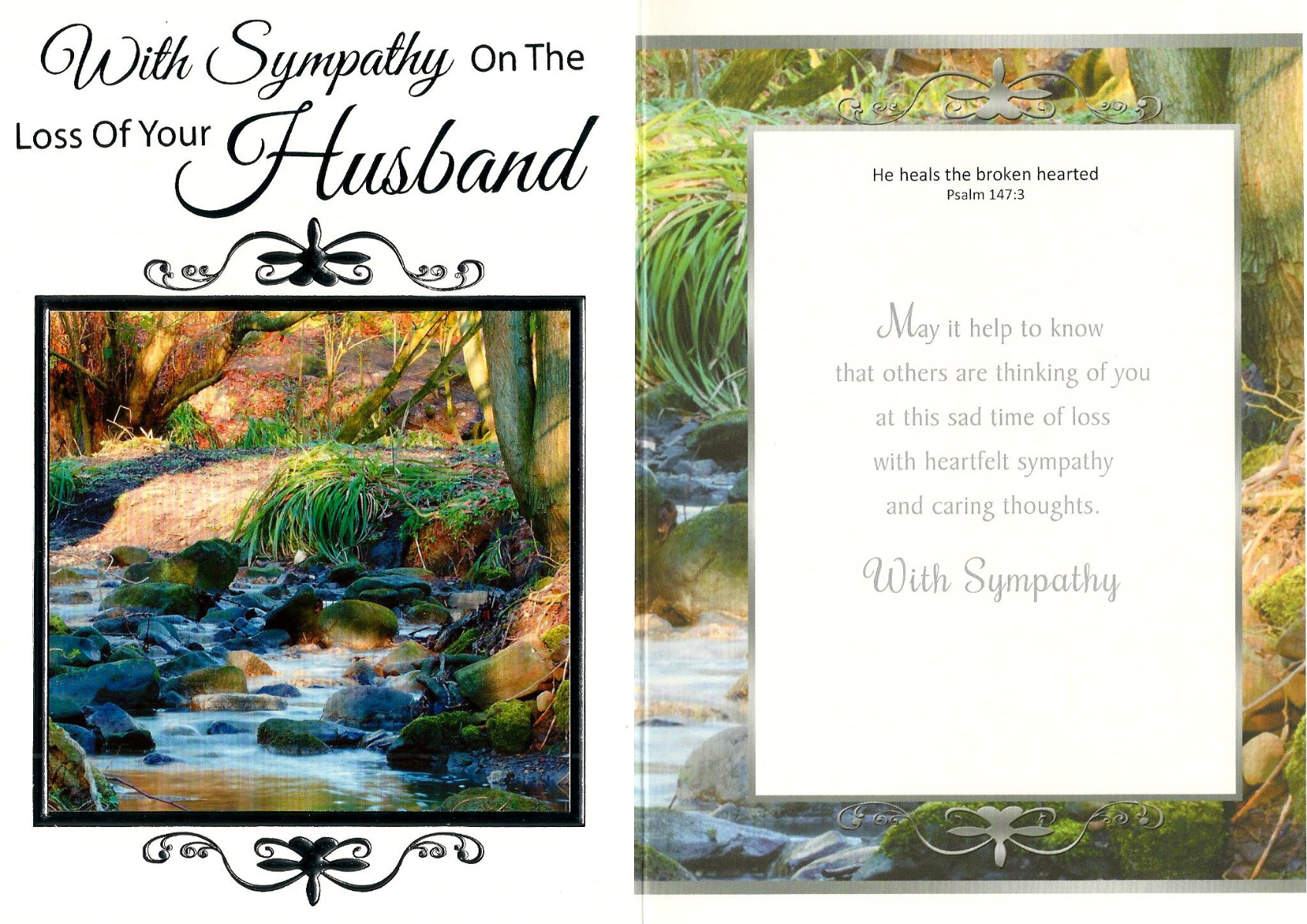 With Sympathy on the Loss of Your HUSBAND 537793