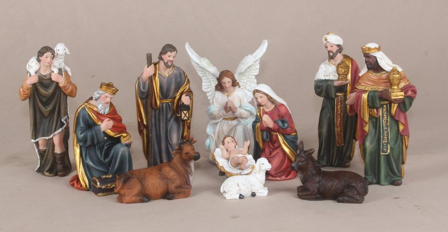 6" Nativity Set (11 Pieces) 